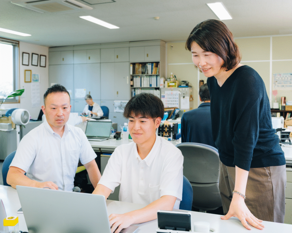 株式会社オヅ商会の社内の様子